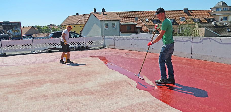 Projekt: Instandsetzung eines Parkdecks über einem SB-Warenhaus