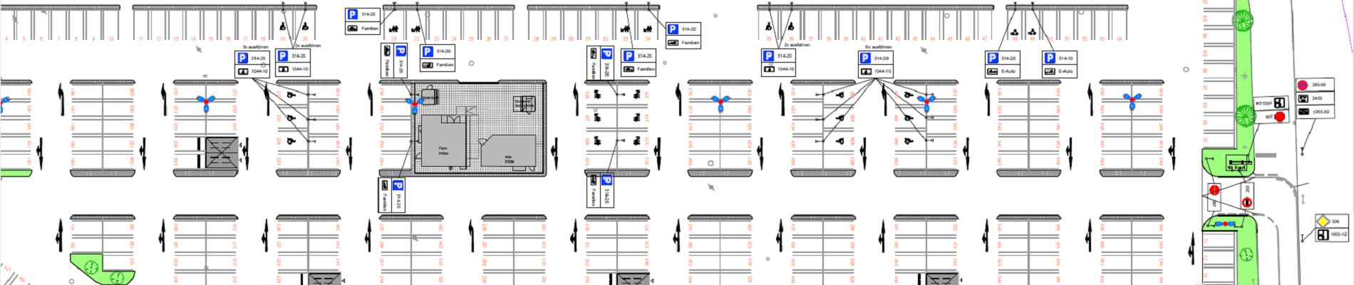 Instandsetzung und Neugestaltung des Parkplatzes