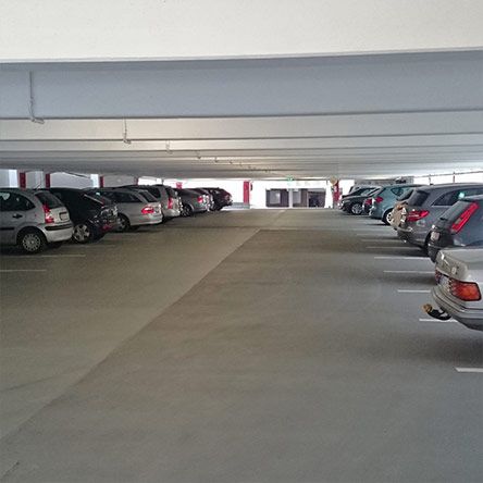 Projekt: Instandsetzung eines mehrgeschossigen Parkhauses eines SB-Warenhauses in Oberhausen zur Wiederherstellung der Verkehrssicherheit und Dauerhaftigkeit der Parkdecks